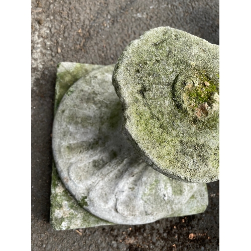 315 - A selection of stone garden ornaments