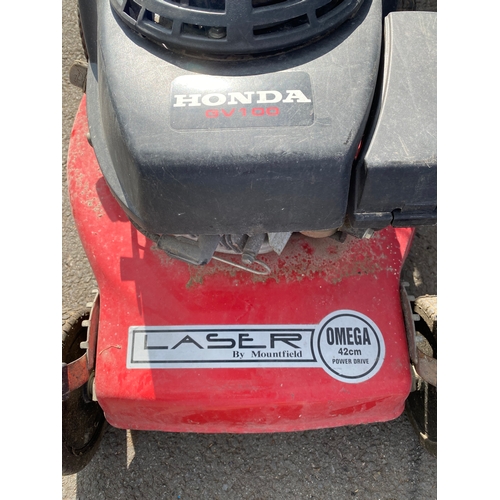 337 - Honda GV100 lawn mower