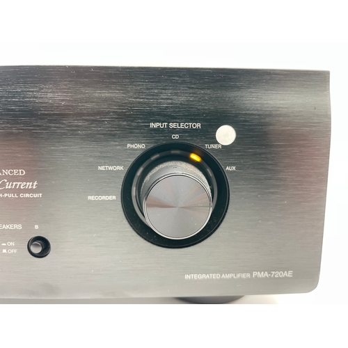 3 - Denon PMA-720AE Integrated Amplifier