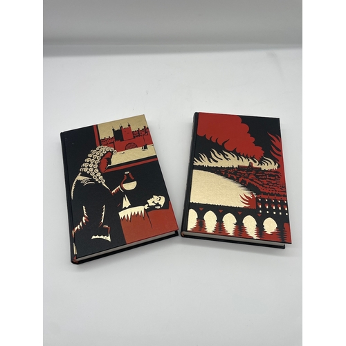 87 - The Great Fire of London + The Great Plague Folio Society Books