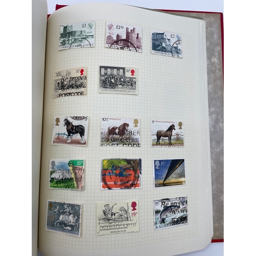 114 - A lovely set Great Britain Postage Stamp Album Full of Queen Victoria to QE11 Stamps inc Lilac Inlan... 