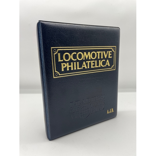 116 - Locomotive Philatelica Stamp Album - Leaders of the world