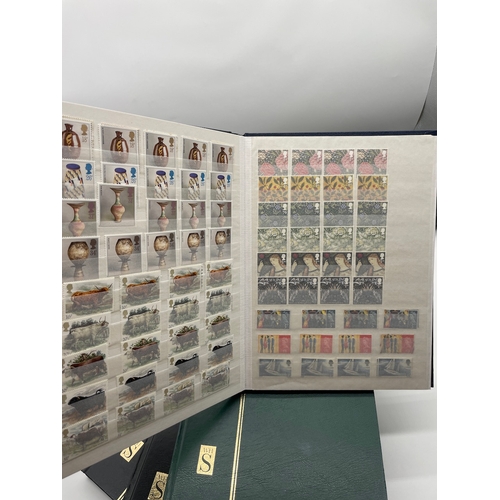 117 - Fabulous collection of Nine Postage stamp Albums of Queen Elizabeth Royal Mail Collectable Stamps al... 