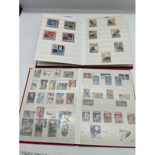 120 - Two Stamp Albums Full of 20th Century World Stamps