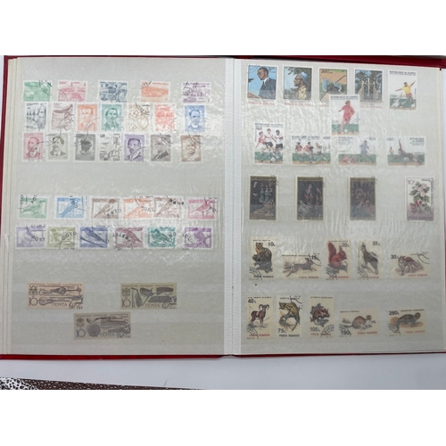 120 - Two Stamp Albums Full of 20th Century World Stamps