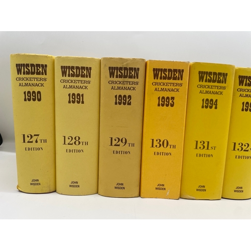 98 - Complete 1990's Wisden Cricketers Almanack's