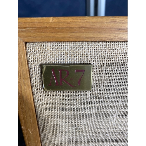 13 - Teak AR-7 Acoustic suspension loudspeaker