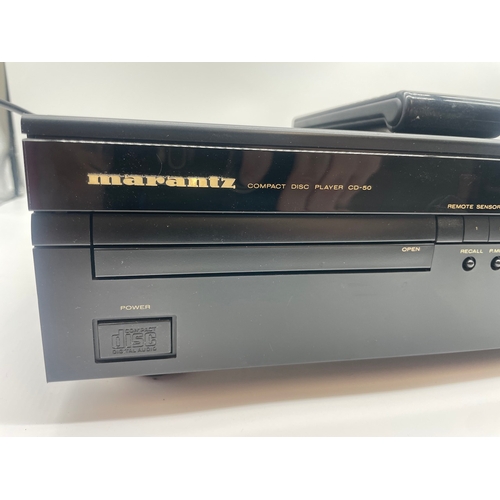 30 - Marantz CD Player CD 50 W/ Remote