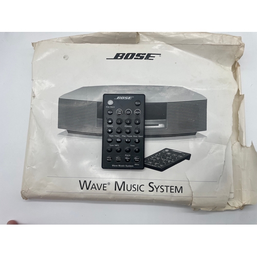 31 - Bose Wave Music System w/ remote and instructions