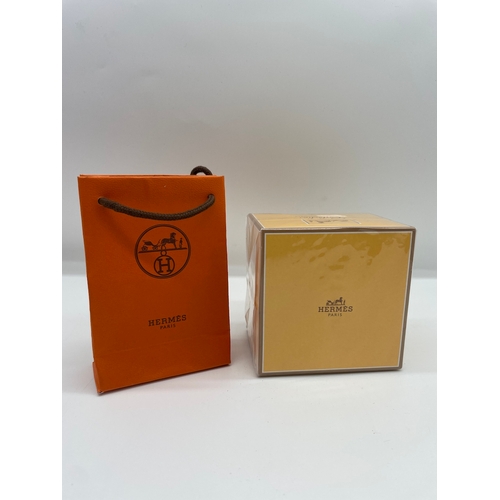 122 - Brand New Sealed Hermes Caleche 200ml Perfume + Hermes Caleche Miniature bottle of perfume and showe... 