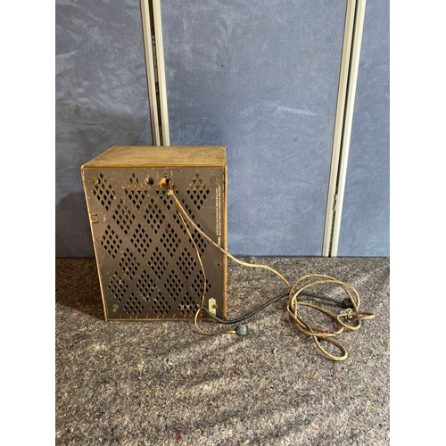 46E - Single vintage speaker