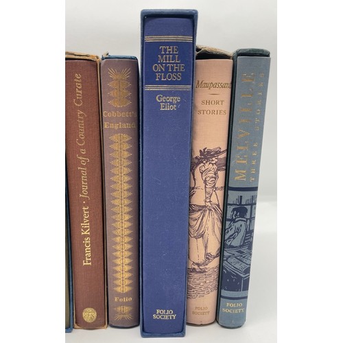 85 - Five Folio Society Books -  Cobbett's England, The mill on the Floss + others