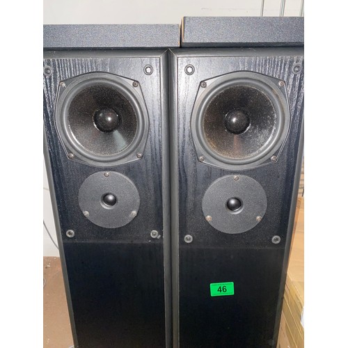 46 - A pair of Revolver Purdey 2 way Tower speakers.