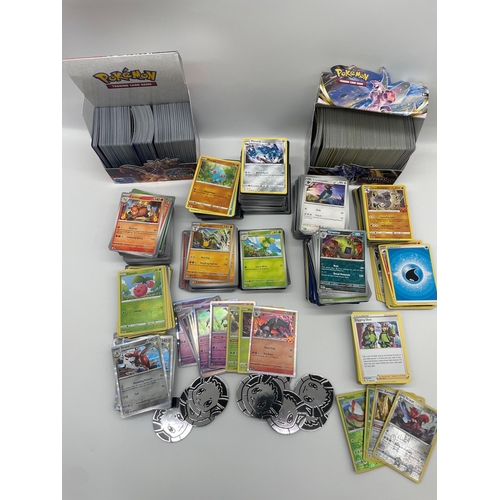 2 - Large quantity of Pokemon Cards inc Holos, Reverse Holos, Rare, Uncommon , Common + code cards / ene... 