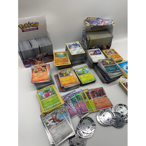 2 - Large quantity of Pokemon Cards inc Holos, Reverse Holos, Rare, Uncommon , Common + code cards / ene... 