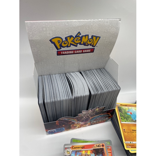 2 - Large quantity of Pokemon Cards inc Holos, Reverse Holos, Rare, Uncommon , Common + code cards / ene... 