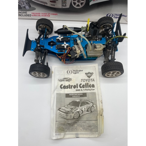 6 - Thunder Tiger Toyota Castrol Celica Rally Car Petrol RC in box