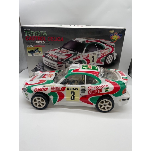 6 - Thunder Tiger Toyota Castrol Celica Rally Car Petrol RC in box