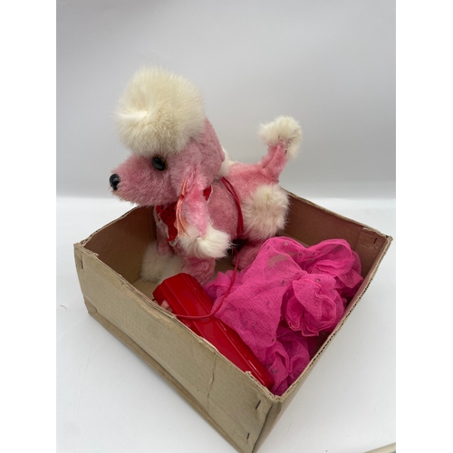 9 - Vintage Elegant Poodle Remote Control Toy in box