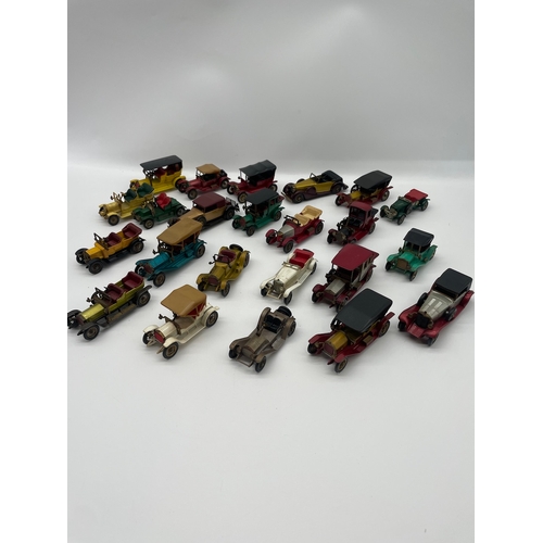 13 - Lot of 23 Loose Matchbox Models of Yesteryear Cars