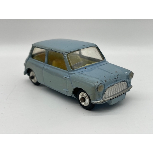 27 - Vintage Corgi Toys Volkswagen 1200 Saloon Safari with Rhino,  Volkswagen 1200 Saloon with sterling w... 