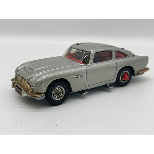 28 - Vintage Corgi Toys Man from U.N.C.L.E Oldsmobile Super 88 + James Bond  Aston Martin DB5