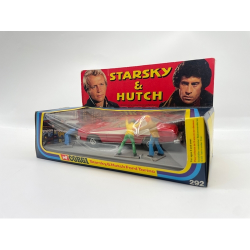 30 - Vintage Boxed Corgi 292 Starsky & Hutch Ford Torino