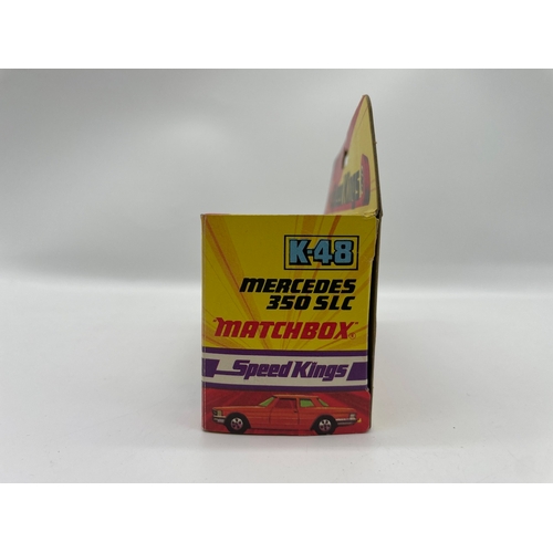 31 - Vintage Boxed Matchbox Speed Kings K48 Mercedes 350 SLC