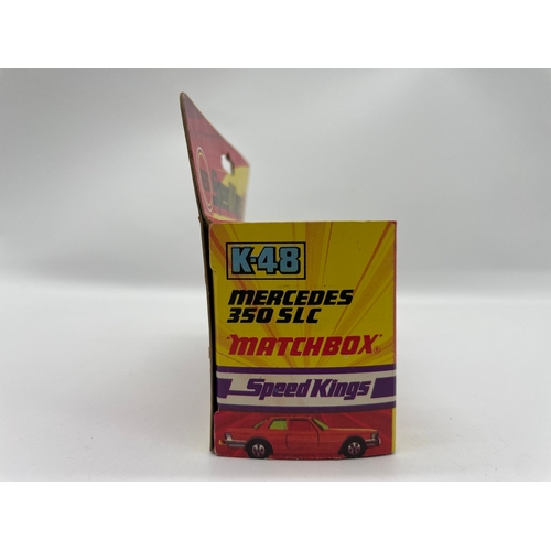 31 - Vintage Boxed Matchbox Speed Kings K48 Mercedes 350 SLC