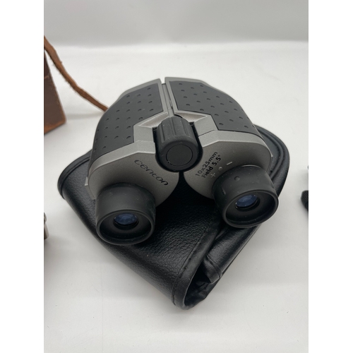 51 - Lot of three Binoculars