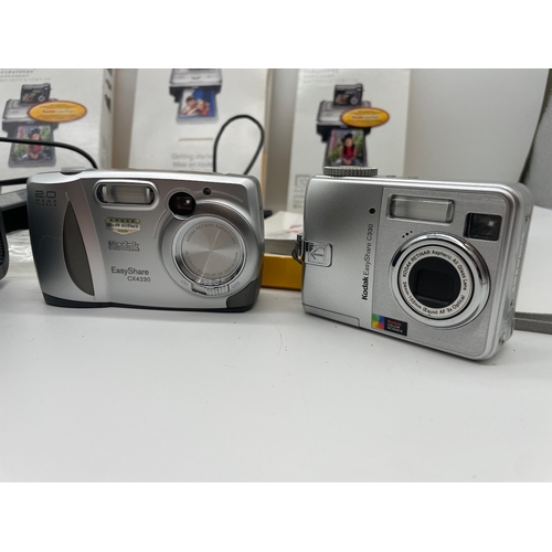 53 - Kodak digital cameras and printer + accessories