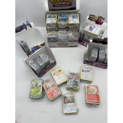 3 - Large quantity of over 4000 sorted Pokemon Trading cards All SWSH & SV (Fusion Strike to Obsidian Fl... 