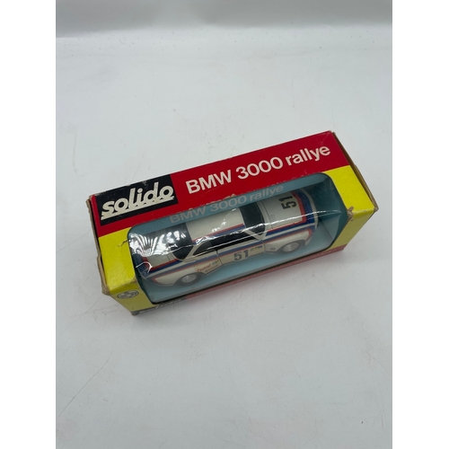 39 - Vintage Boxed Solido BMW 3000 Raylle model car