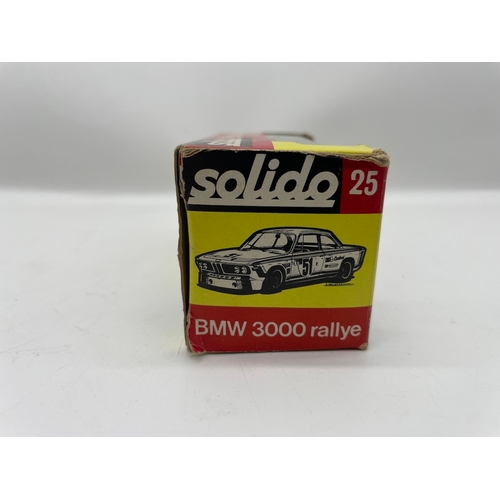 39 - Vintage Boxed Solido BMW 3000 Raylle model car