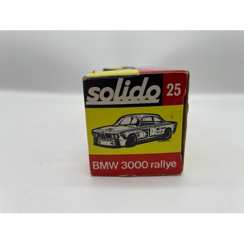 39 - Vintage Boxed Solido BMW 3000 Raylle model car