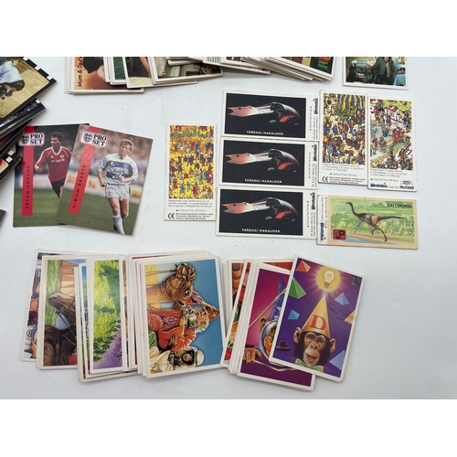 75 - Collection of 1990's PG Tips cards, Merlin Football stickers, Batman Stickers, Weetbix Cards