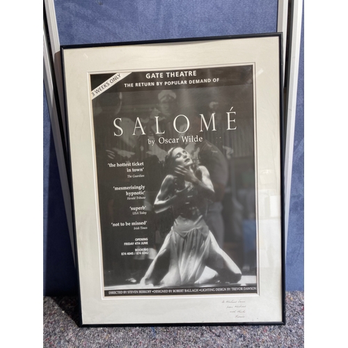 435 - Signed framed Salomé by Oscar Wilde poster

Dimensions - 21.5