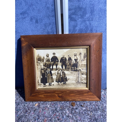 438 - Two framed vintage photographs 

Dimensions - 13