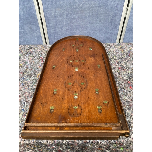 84 - Antique Bagatelle game board. 

Dimensions - 29