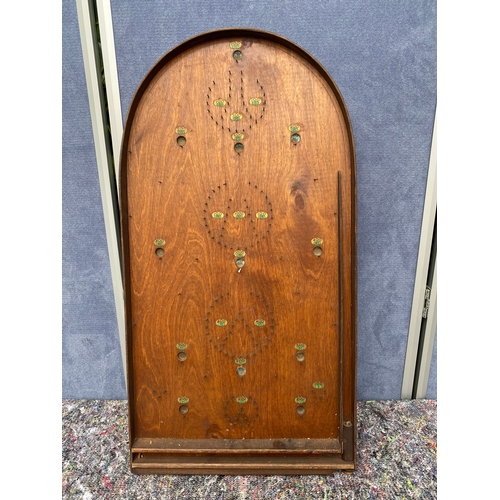 84 - Antique Bagatelle game board. 

Dimensions - 29