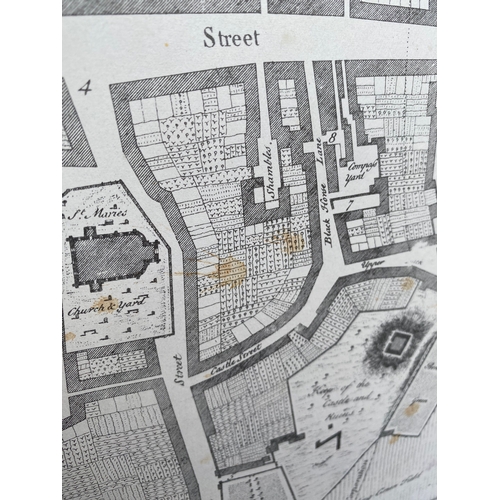 415 - Vintage ground plan of Guildford. 

Dimensions - 30