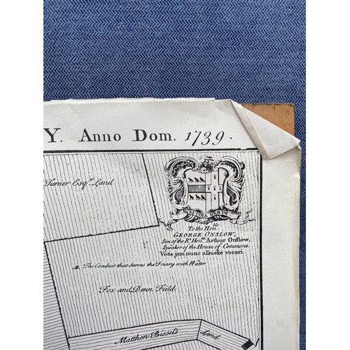 415 - Vintage ground plan of Guildford. 

Dimensions - 30