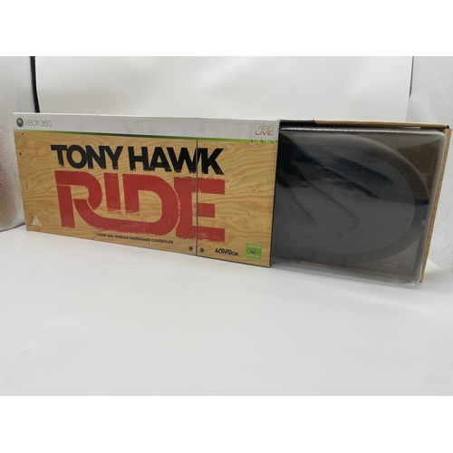 47 - brand new in box Xbox Tony Hawk Ride complete with skateboard controller and sealed game