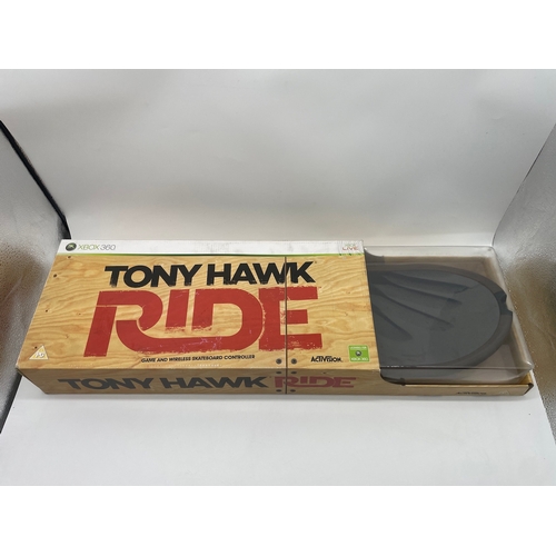 47 - brand new in box Xbox Tony Hawk Ride complete with skateboard controller and sealed game