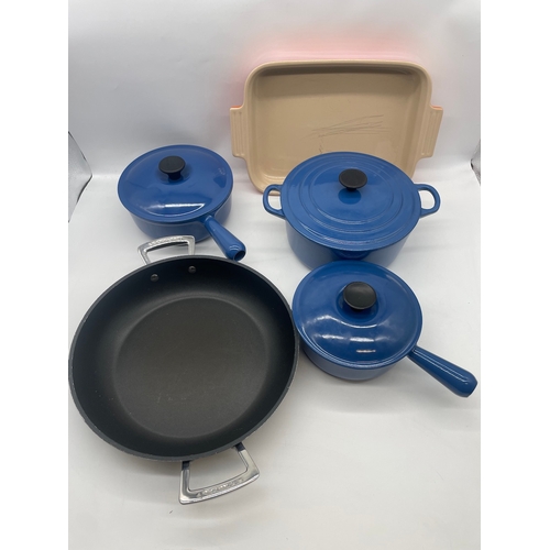 80 - Lot of 5 Le Creuset Pots & Pans