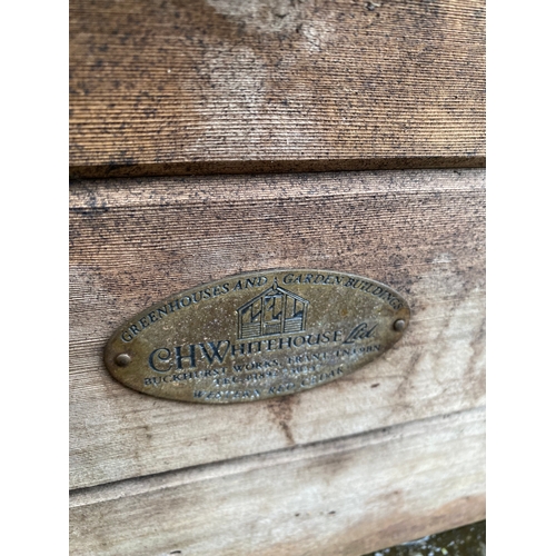 151 - Western red cedar wooden cold frame/bed planter box by C H Whitehouse LTD

Dimensions - 52.5