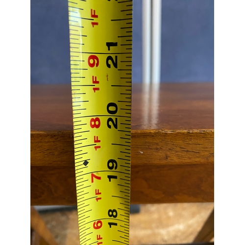 186 - Unique nest of three tables. 

See images for dimensions of largest for reference.