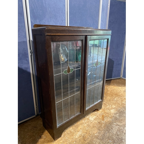 191 - Antique glazed front display cabinet.

Dimensions - 12