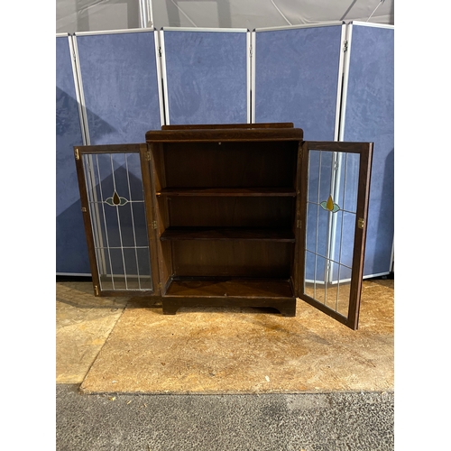 191 - Antique glazed front display cabinet.

Dimensions - 12