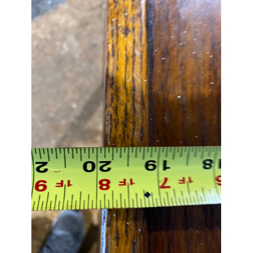 203 - Two small vintage tables. 

Please see images for dimensions.